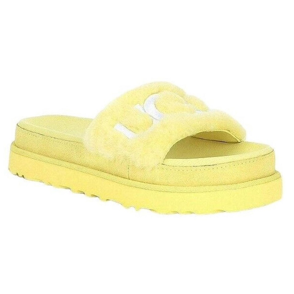 UGG Women's Bright Yellow sandal/slippers⭐️